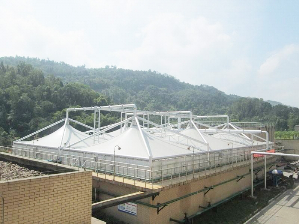 反吊模污水池加盖